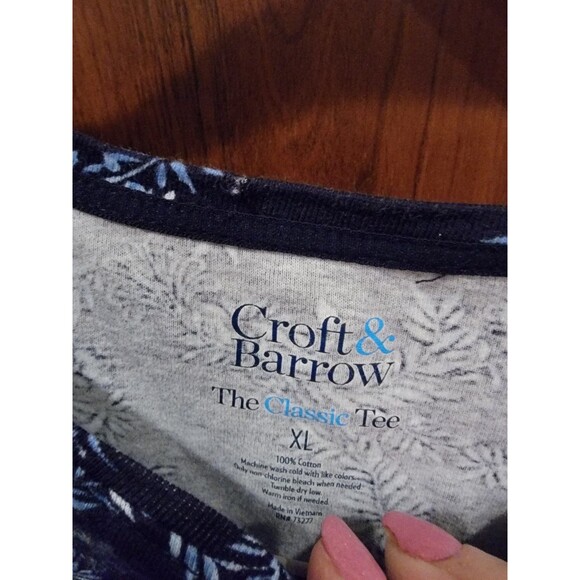 Croft & Barrow Top Sz XL D-27 - Picture 2 of 2